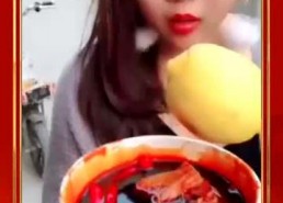 网红柠檬吃瓜,吃瓜界的清新代表